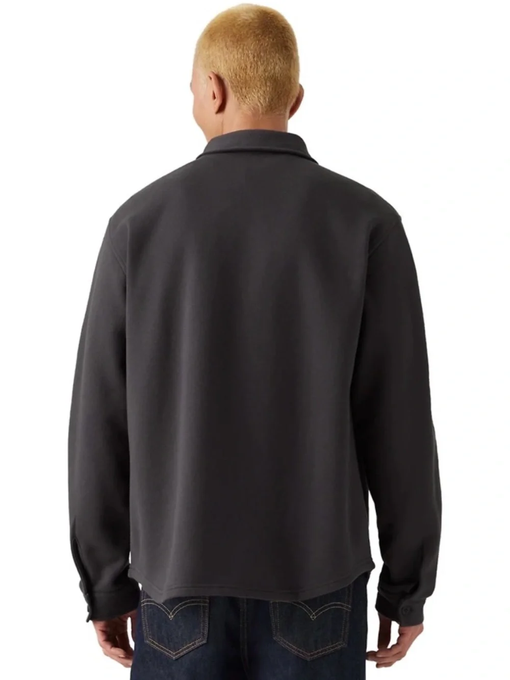 Levi’s Norwood Long Sleeve Worker Shirt Jacket Men’s XL Gray Cotton Blend - Picture 10 of 10